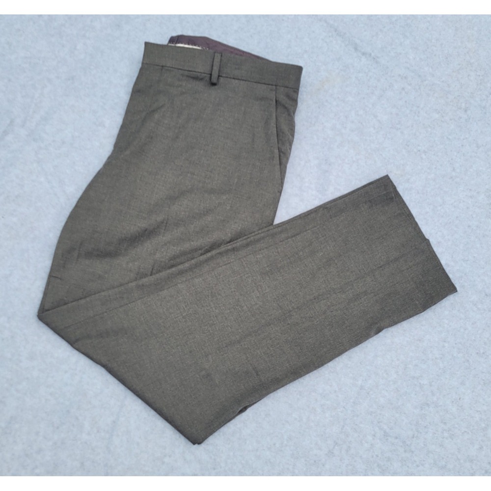 NWT Murano Wardrobe Essentials Zac Classic Fit Dress Pants Gray 38x32